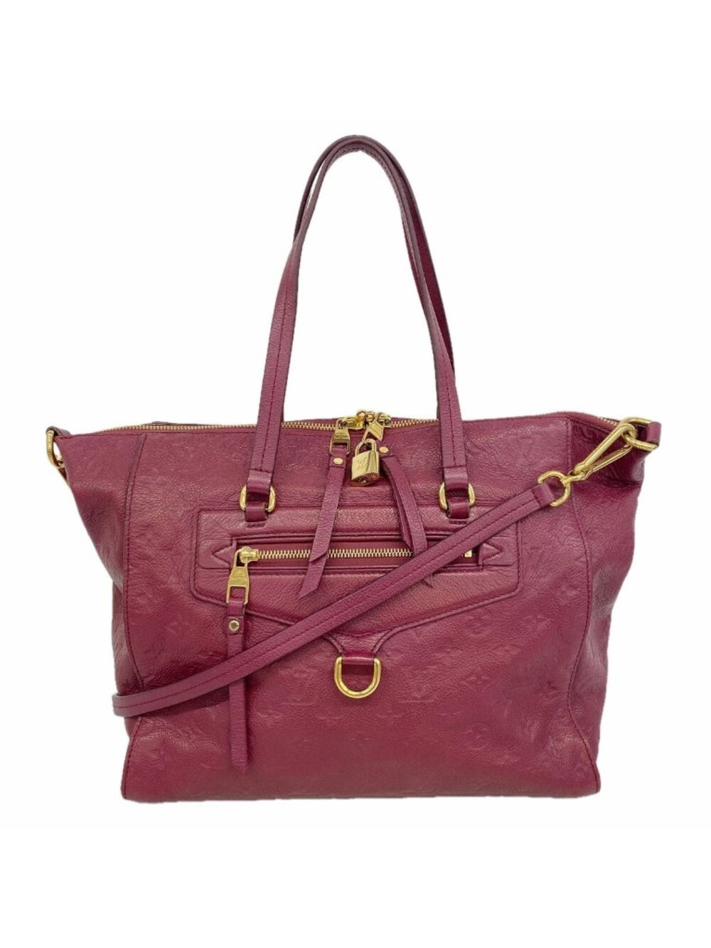 Louis Vuitton Tote Bag Monogram Empreinte Lumineuse PM Jaipur 2-Way